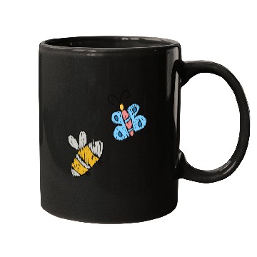 Discover Bees & Butterflies Mugs