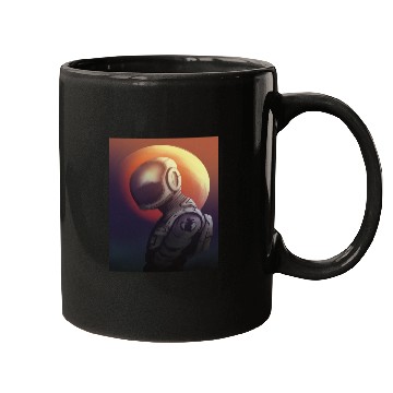 Discover Space astronaut science planets astronomy design Mugs