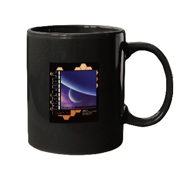Discover Space astronaut science planets astronomy design Mugs