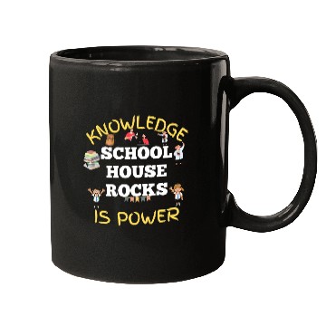 Discover Knowledge Schoolhouse Rock is Power Mugs