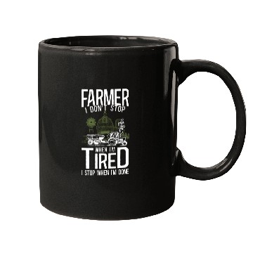 Discover Farming Farmer Tractor Vintage Mugs