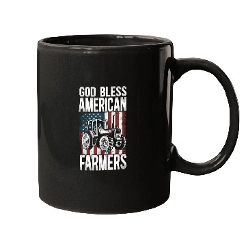 Discover Farming Farmer Us American Flag Mugs