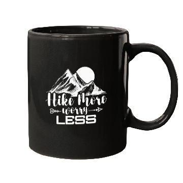 Discover Go Hiking, Mountaineering Hiking Tour Mugs