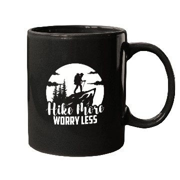 Discover Mountaineering Hiking Hiking Vacation Hiker Mugs