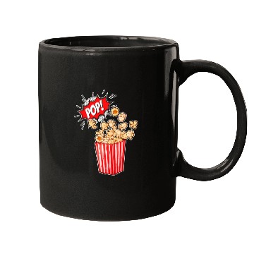 Discover Retro Movie Popcorn Lover Mugs