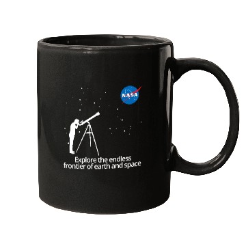 Discover NASA Explore The Endless Frontier Of Earth Space Mugs