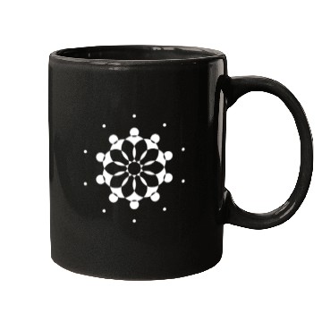 Discover Flower Circle Shape Mugs