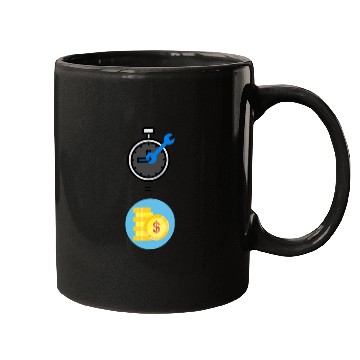 Discover Time is money Mugs