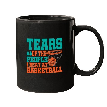 Discover Tears Of The People I Beat At Basketball Mugs