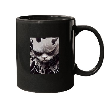 Discover Angry Cat Mugs