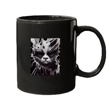 Discover Angry Cat Mugs