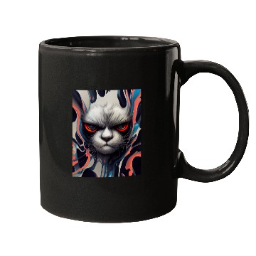 Discover Angry Cat Mugs