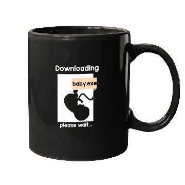 Discover New Baby Loading Computer Science New Dad Mom Mugs