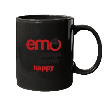 Discover emo - Sad songs make me Happy | Emo clothes | Emoc Mugs