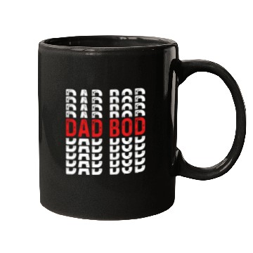 Discover Dad Bod - Funny Chubby Father Prank Surprise Mugs