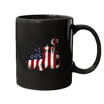 Discover Farming Farmer American Flag Us Mugs
