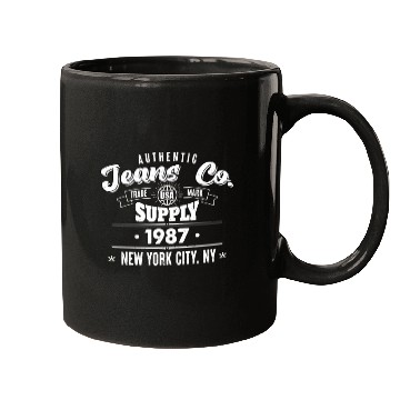 Discover New York City Born In 1987 Vintage Birthday Mugs