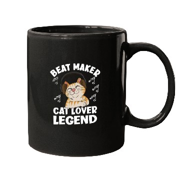 Discover Beat Maker Cat Lover Legend Mugs