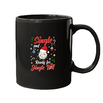 Discover Fun Golf ball Costume Single and ready for Jingle Mugs