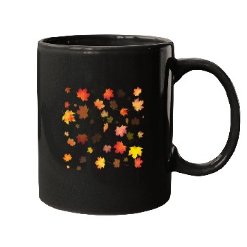Discover Autumn Maple Leaves Mugs