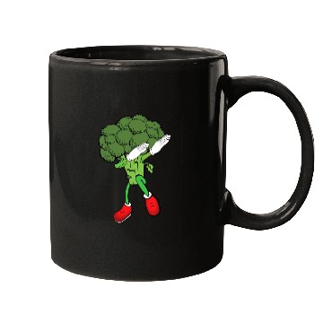 Discover Cute Funny Dancing Broccoli Veggie Lover Mugs