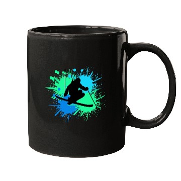 Discover skiing freestyle Mugs