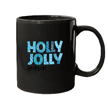 Discover Holly Jolly season sublimation Mugs