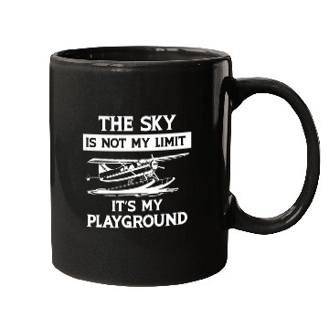 Discover Airplane Aviation Pilot Aircraft Mugs