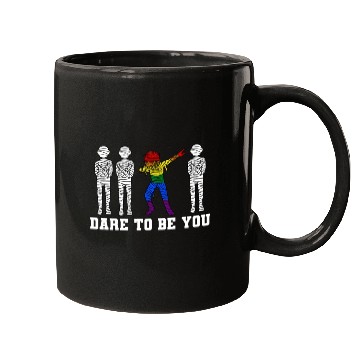 Discover Dabbing Mummy LGBTQ Pride Halloween Mugs