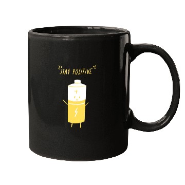 Discover Stay positive Mugs