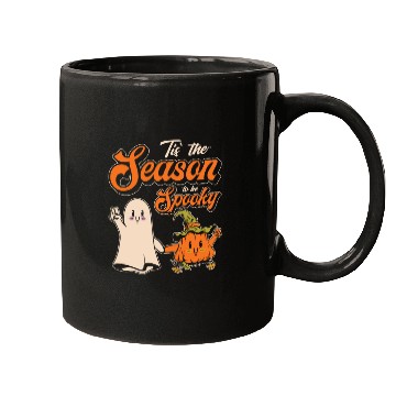 Discover Cute Spooky Pumpkin Ghost Halloween Season Mugs
