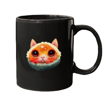 Discover Cute Sushi Cat Mugs
