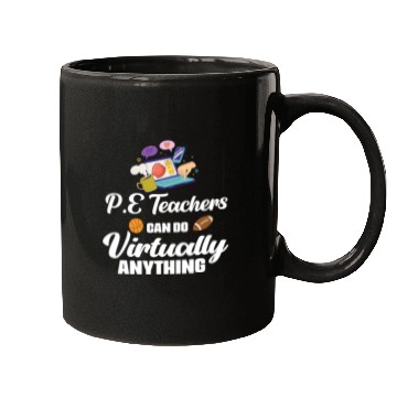 Discover PE Teachers Virtual Phys Ed Physical Education Mugs