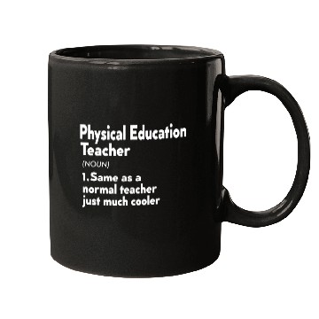 Discover PE Teacher Definition Phys Ed Physical Education Mugs