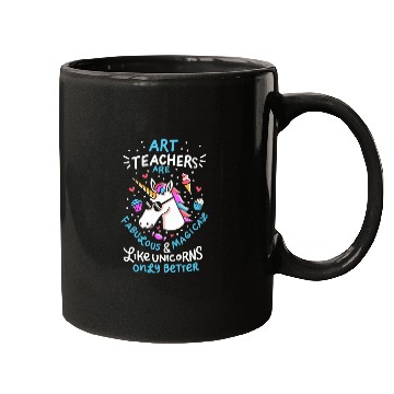 Discover Art teacher gift art teacher school unicorn Mugs