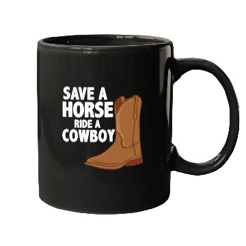 Discover Cowboys: Save a Horse Mugs