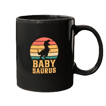 Discover Baby Saurus Newborn Baby Dino Baby Dinosaur Babysa Mugs