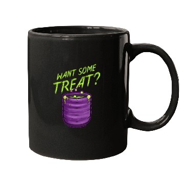 Discover Want Some Treat Pot Of Green Witch Tea Slime Mugs