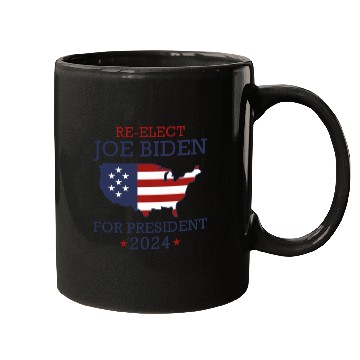 Discover Re-Elect Joe Biden For President 2024 Mugs