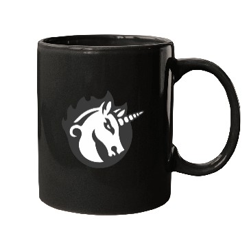 Discover Basic Unicorn Logo Mugs