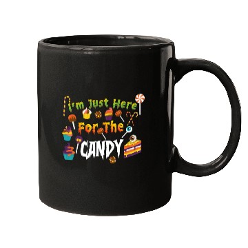 Discover I'm Just Here For The Candy Halloween Mugs