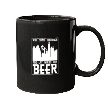 Discover Electrician Construction Electrician Mugs
