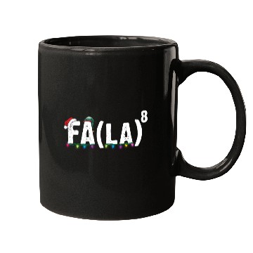 Discover FA (LA)8 Christmas Santa Fa La Math Elf teacher Mugs