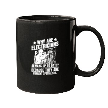 Discover Electrician Construction Electrician Mugs
