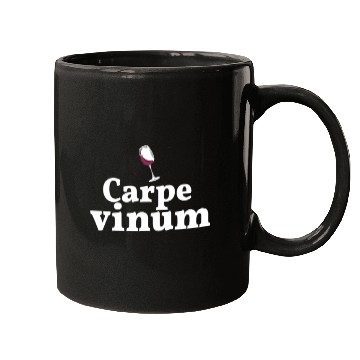 Discover Carpe Vinum Latin Language Latin Quote Saying Mugs