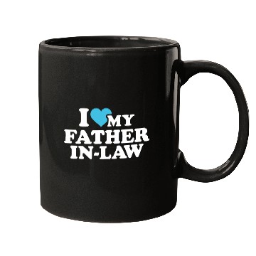 Discover I love my father in law Pullover Mugs