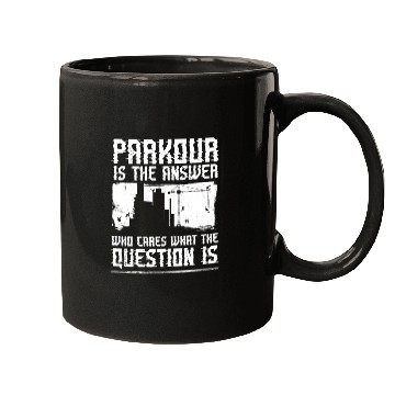 Discover Parkour Free Running Traceur Mugs