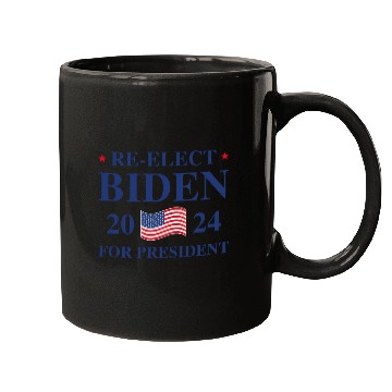 Discover Re-Elect Biden For President 2024 Mugs