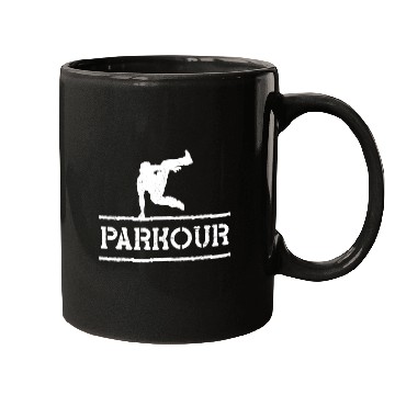 Discover Parkour Free Running Traceur Mugs