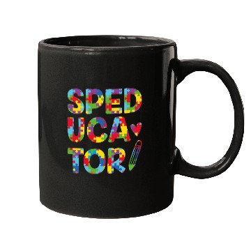 Discover Speducator Sped Teacher Special Education Cute Mugs
